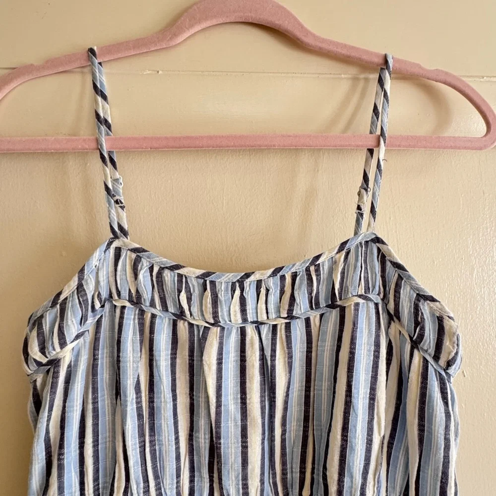 Aerie Striped Tiered Maxi Dress Sz XS - Picture 6 of 9